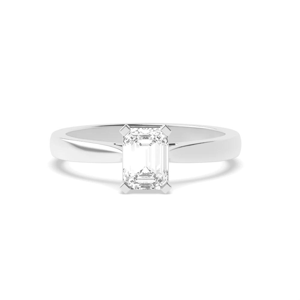 Classic Radiant Shape Diamond Engagement Ring
