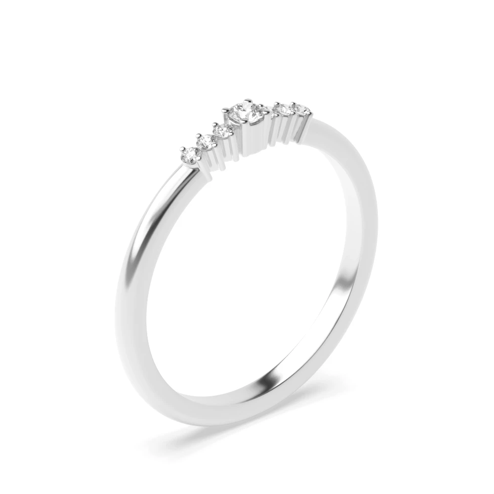 Seven Stone Side Stone Diamond Engagement Rings