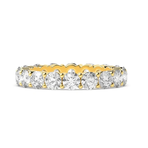 Prong Setting Round Full Eternity Diamond Ring (Available in 1.5mm to 3.0mm)