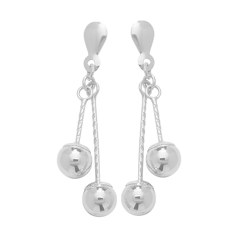 Purchase Plain Metal Small Ball Drop Earring - Abelini