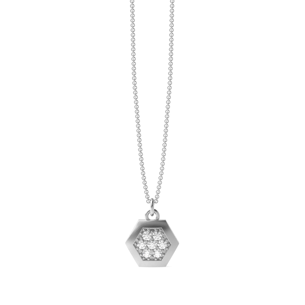 Buy Prong Se Round Diamond Designer Pendant | Abelini  - Abelini