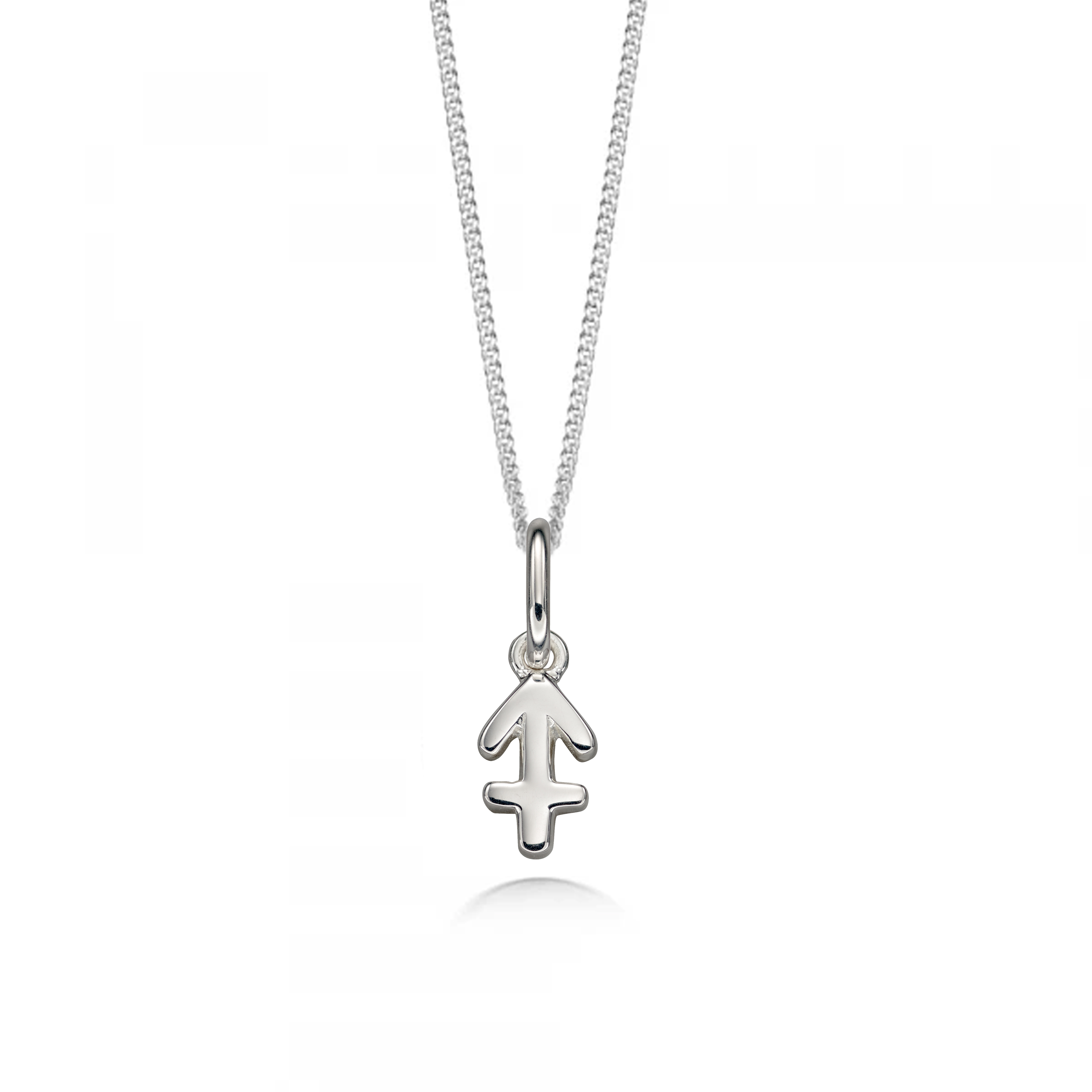 Purchase Plain Gold Sagitarius Zodiack Sign Pendant - Abelini