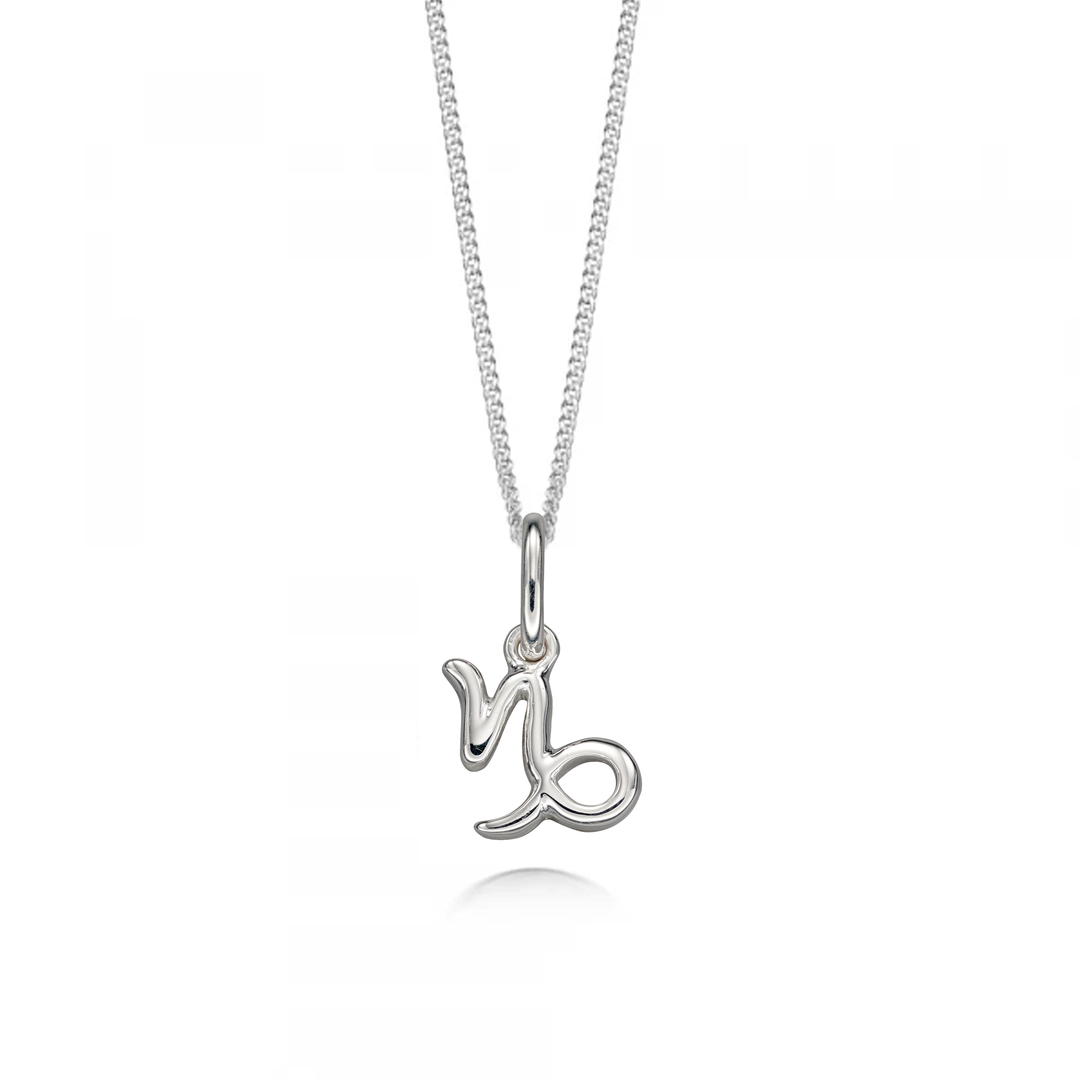 Purchase Plain Gold Capricorn Zodiack Sign Pendant - Abelini