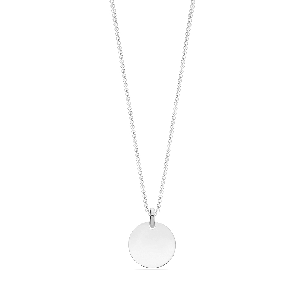 Purchase Plain Metal Round Shape Pendant  - Abelini