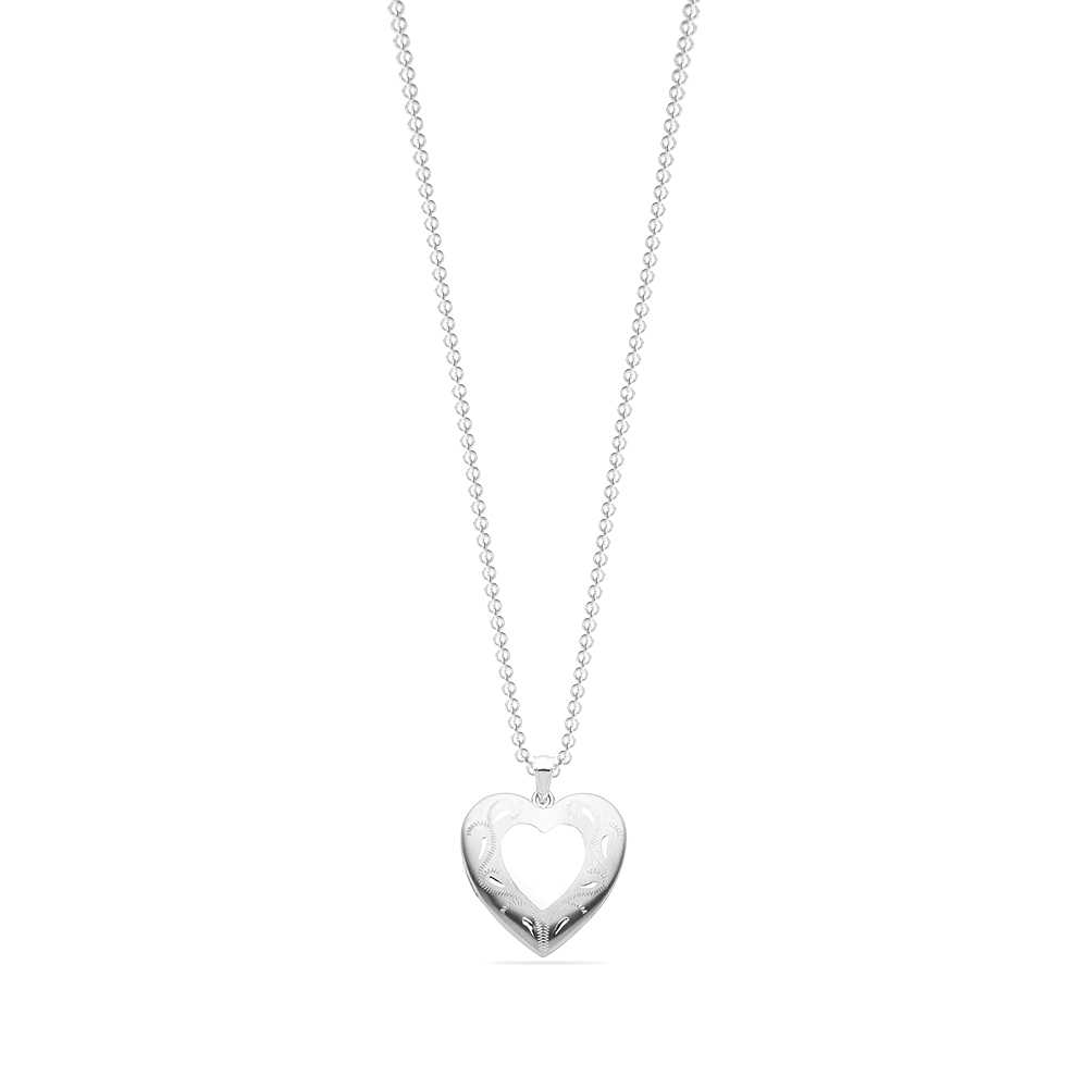 Purchase Plain Metal Heart Shape Pendant  - Abelini