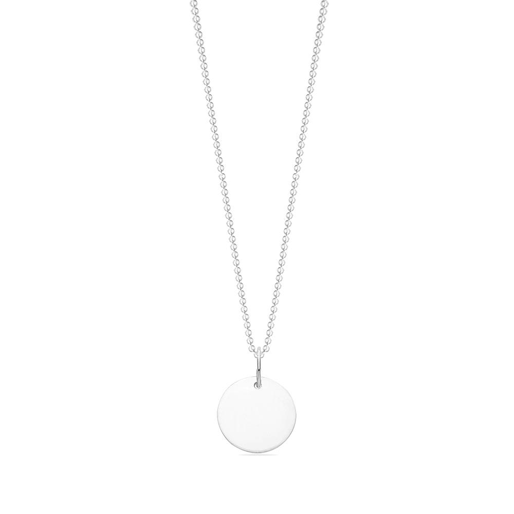 Buy Plain Metal Circle Shaped Pendant Abelini - Abelini
