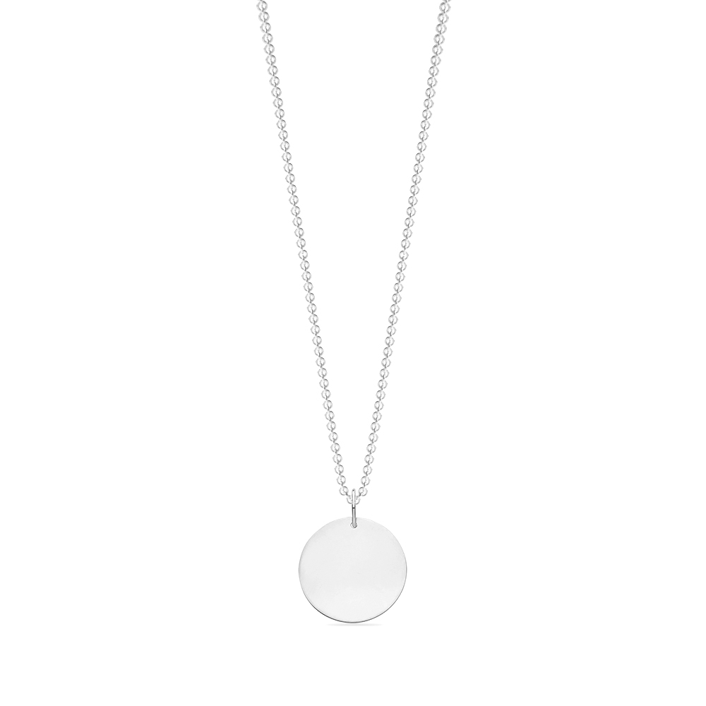 Purchase Plain Metal Circle Shaped Pendant  - Abelini