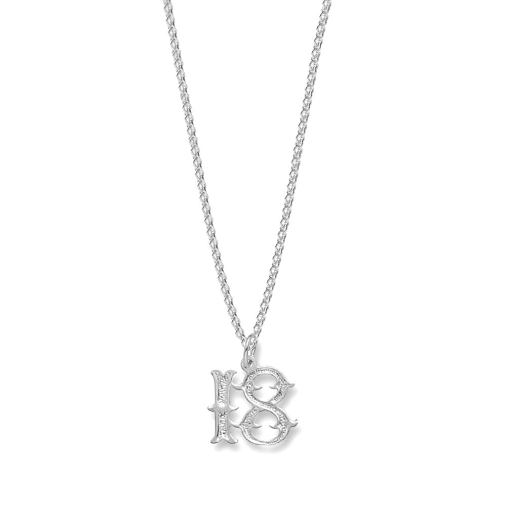 Purchase Plain Metal 18Th Birthday Pendant - Abelini