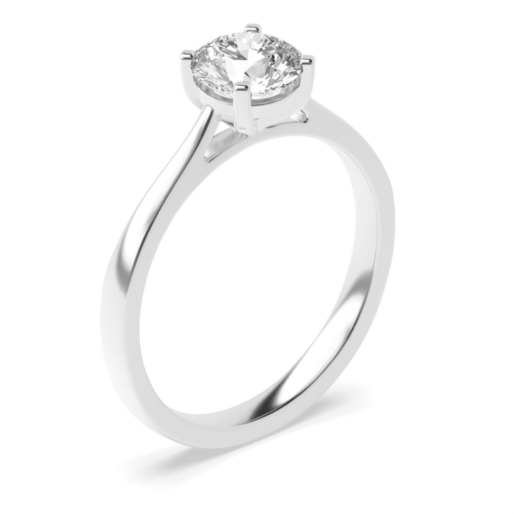 Classic Delicate Popular Solitaire Moissanite Engagement Rings