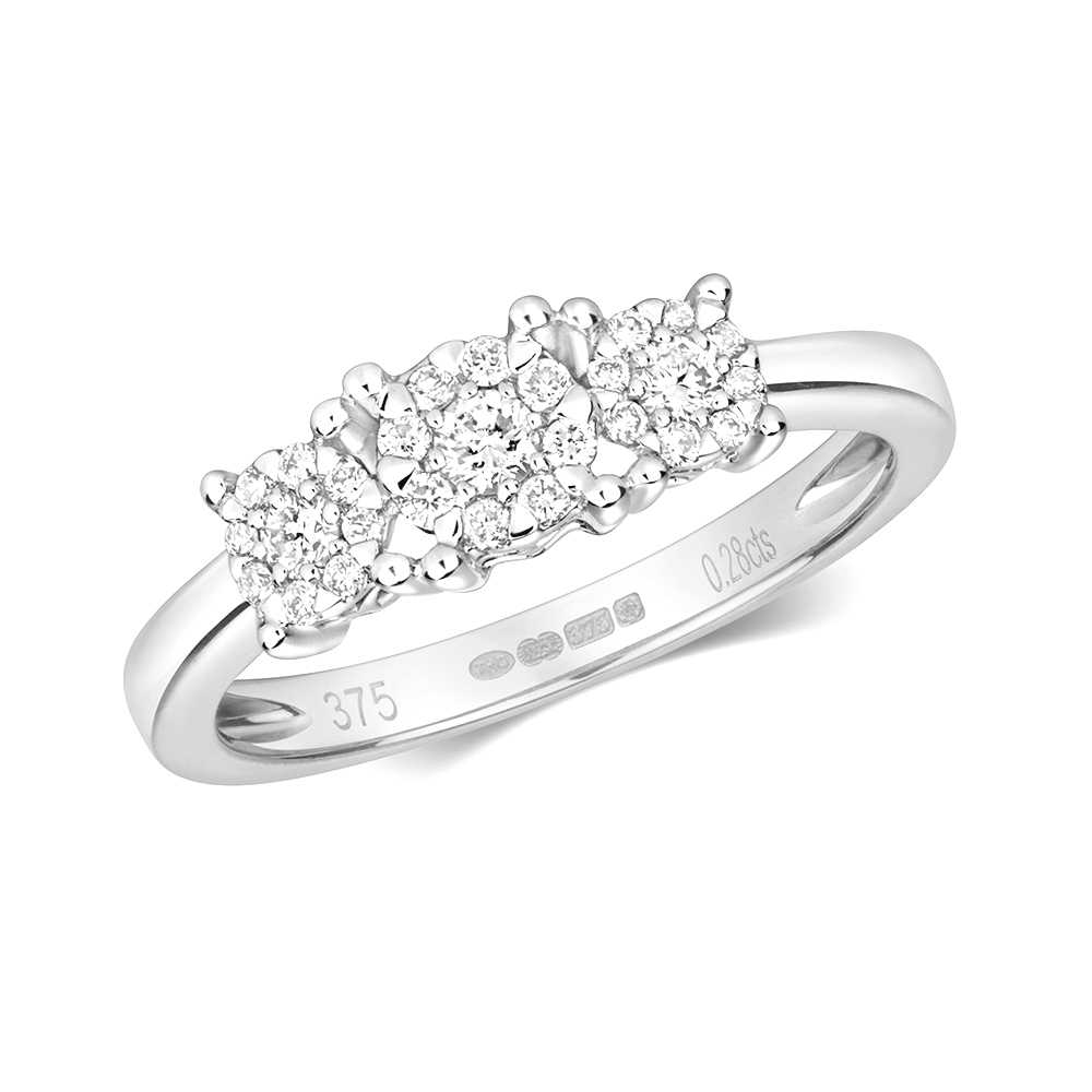 Buy 4 Prong Setting Round Diamond Ring With Low Price - Abelini
