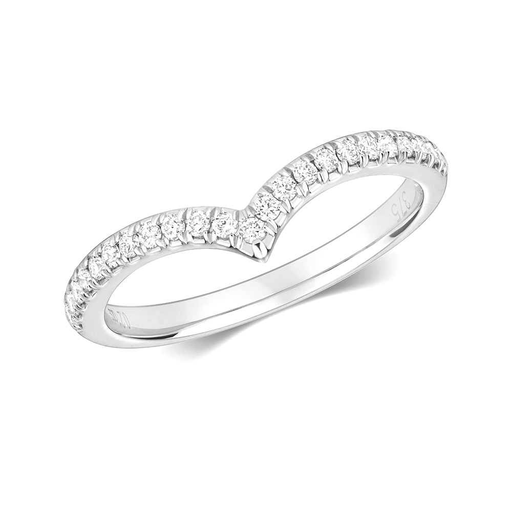 Purchase Prong Setting Round Diamond Wishbone Ring - Abelini