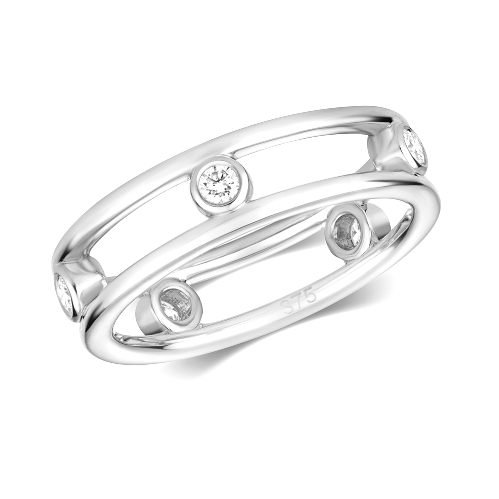 Purchase Bezel Setting Round Diamond Designer Ring - Abelini