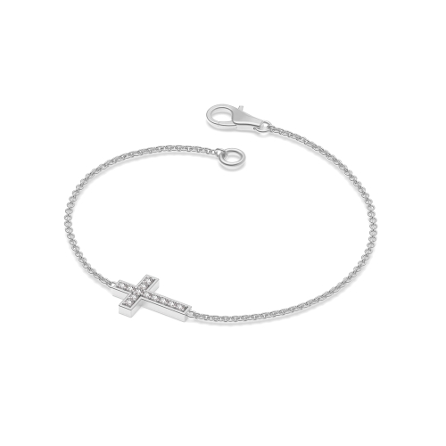 Purchase Online Cross Diamond Bracelets - Abelini Uk