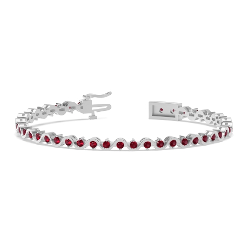 classic design tennis diamond bracelet