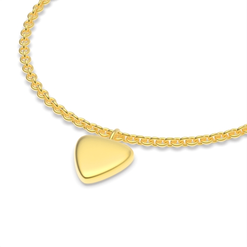Yellow Gold Express your affection with charm Delicate Diamond Bracelets