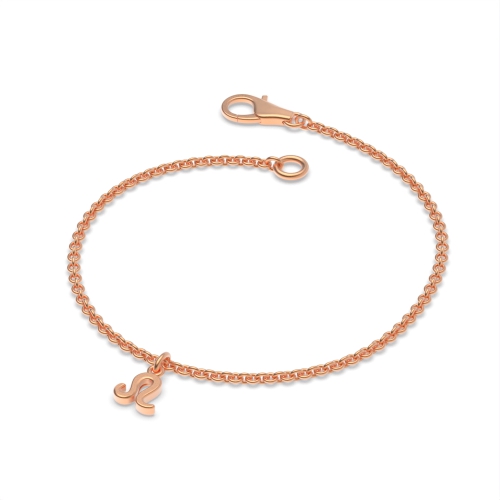 Rose Gold Leo zodiac sign charm Charms Diamond Bracelets
