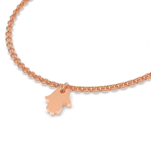 Rose Gold Hamsa charm Charms Diamond Bracelets