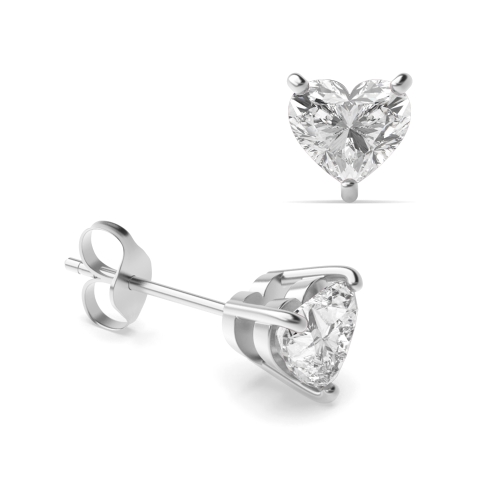 Princess Diamond Stud Earrings for women