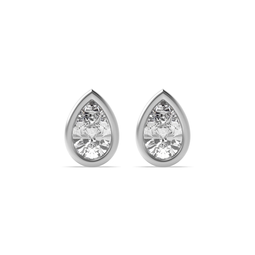 Prong Pear HarmonyVeil Designer Earrings
