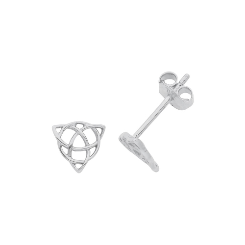 White Gold Duck Diamond Earrings
