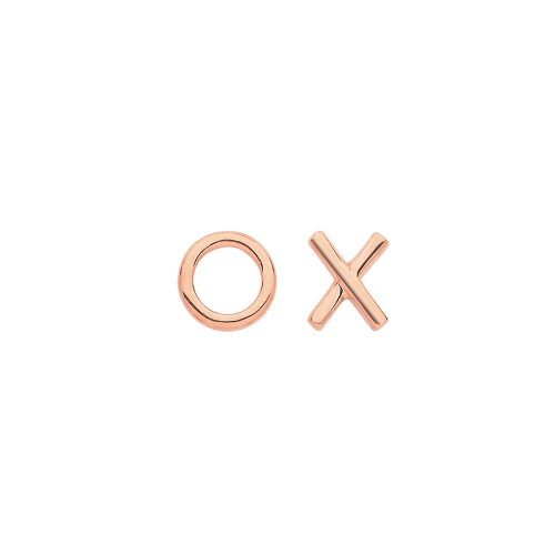 Rose Gold Athletic spirit Diamond Earrings