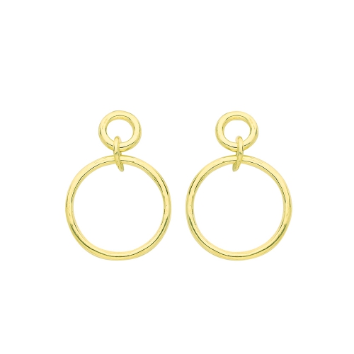 Yellow Gold Grace Diamond Earrings