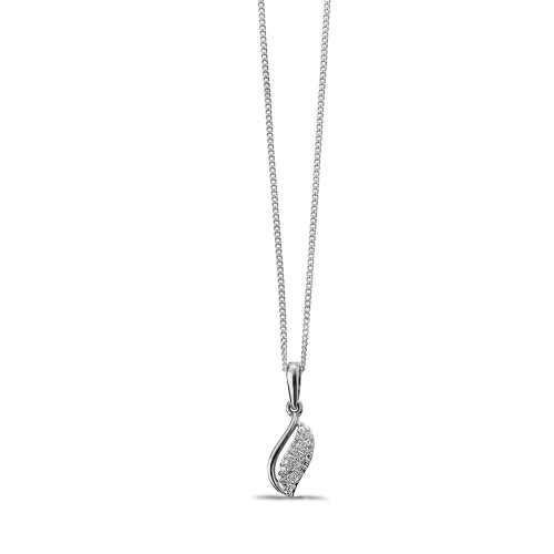 Exclusive Harp Lab Grown Diamond Pendant Necklace (17mm X 5mm)