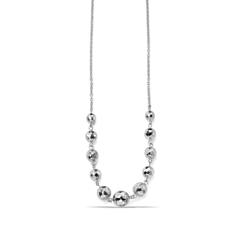 Textured ball Pendant Necklaces