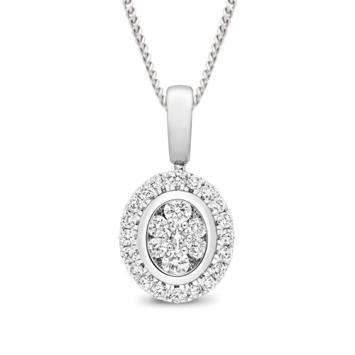 4 Prong Round Journeyglobe Pendant Necklaces