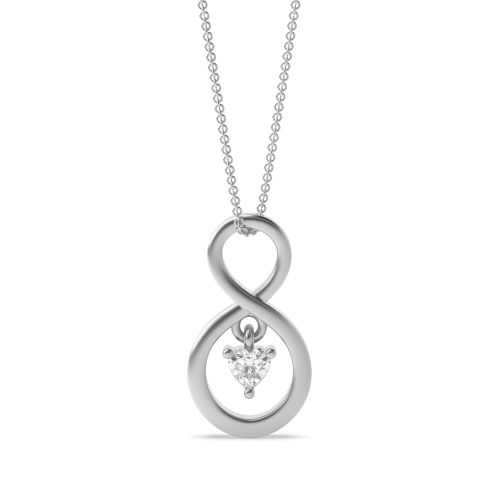 Prong Heart Corejewel Pendant Necklaces