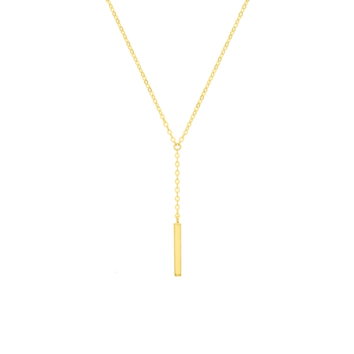 Yellow Gold Personalise Pendant Necklace