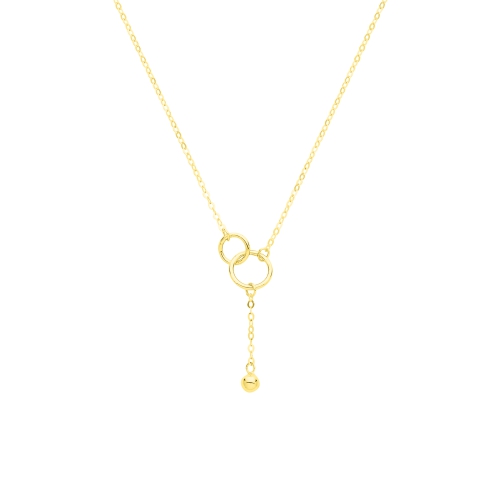 Yellow Gold Personalise Pendant Necklace