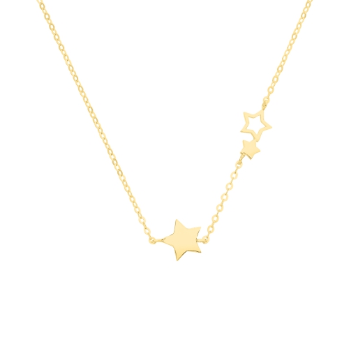 Yellow Gold Personalise Pendant Necklace