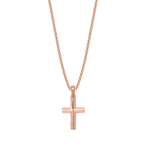Buy Plain Metal Cross Pendant Necklace - Abelini.Com - Abelini