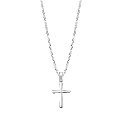 Plain cross small Cross Pendant Necklaces
