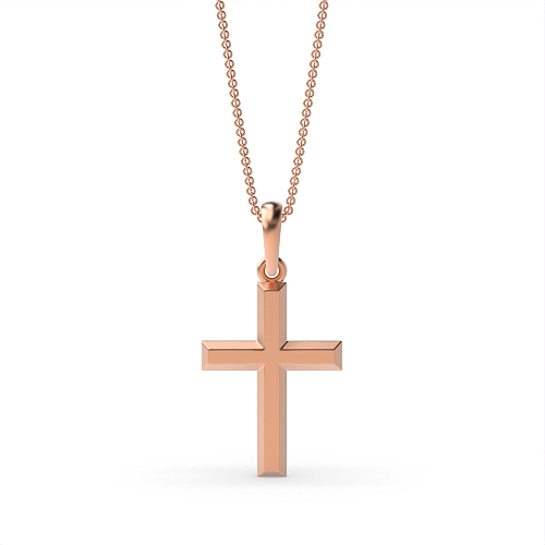 Rose Gold Designer brilliance Pendant Necklaces