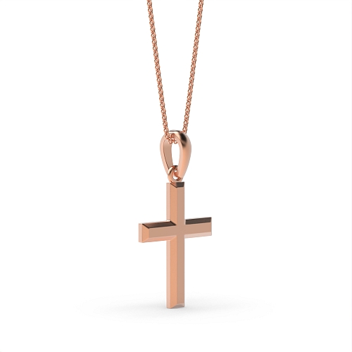 Rose Gold Designer brilliance Pendant Necklaces