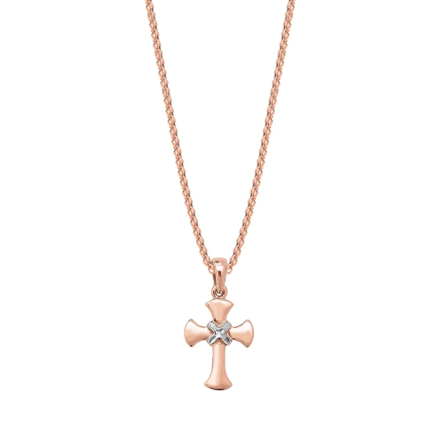 Buy Plain Metal Cross Pendant Necklace - Buy Online - Abelini