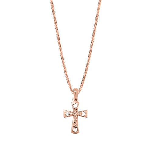 Buy Plain Metal Cross Pendant Necklace - Abelini - Abelini