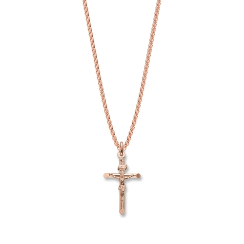 Buy Plain Metal Cross Design Pendant Necklace - Abelini