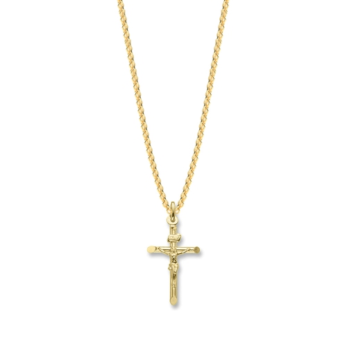 Buy Plain Metal Cross Design Pendant Necklace - Abelini