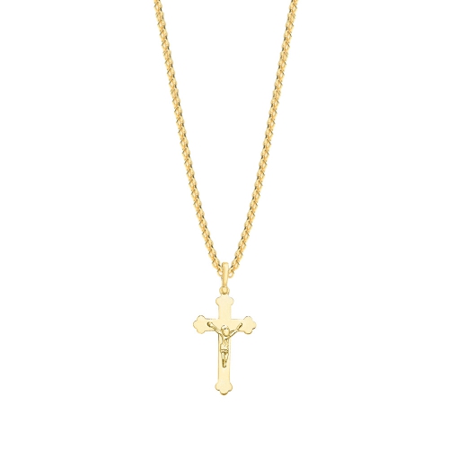 Yellow Gold Flicker Pendant Necklaces