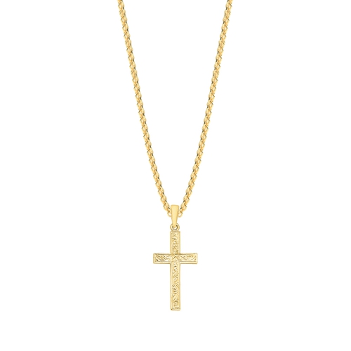 Yellow Gold Plain metal designer Pendant Necklaces