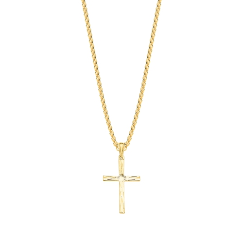 Yellow Gold Glisten Pendant Necklaces