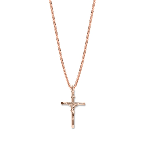 Buy Plain Metal Cross Pendant Necklace In Sale - Abelini