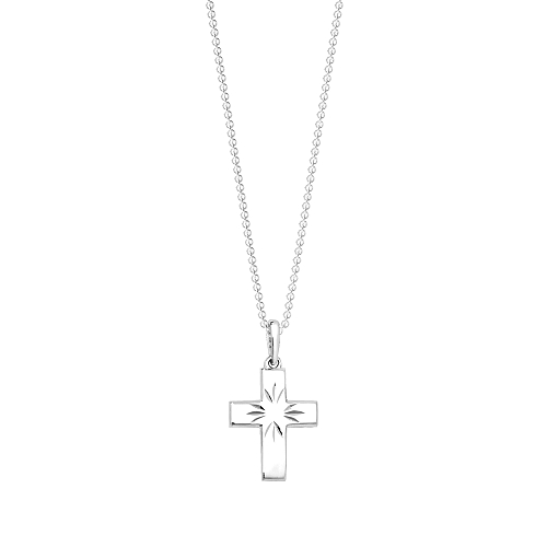 Plain metal latin Pendant Necklaces