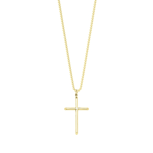 Yellow Gold Glimmer Pendant Necklaces
