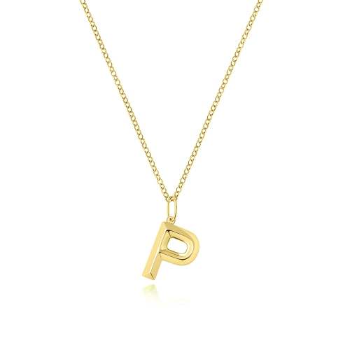 Yellow Gold Trendsetter mark p Pendant Necklaces
