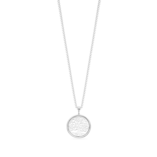 Plain tree big Pendant Necklaces