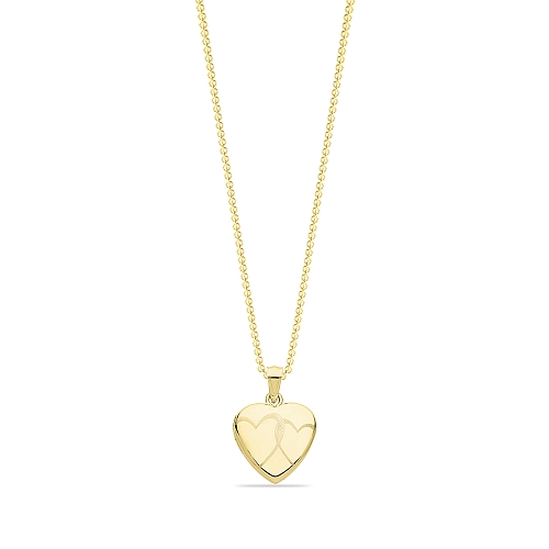 Yellow Gold Brilliance Pendant Necklaces